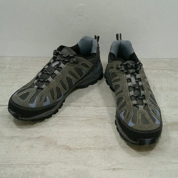 Eddie Bauer Gray and Black Ankle Boots - Picture 1 of 9
